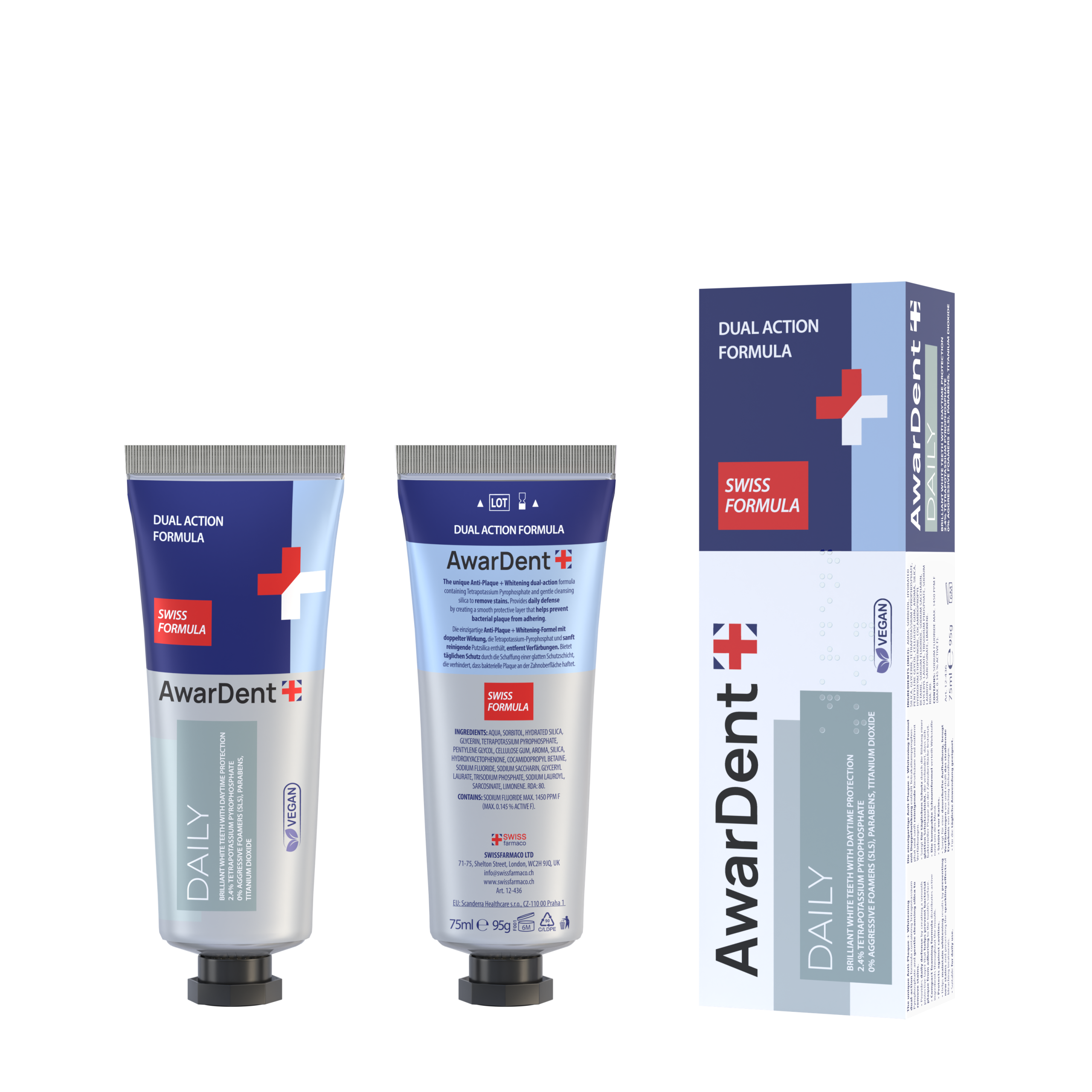 DailyTransparent ავარდენტი დეილი, 75მლ - Image 1