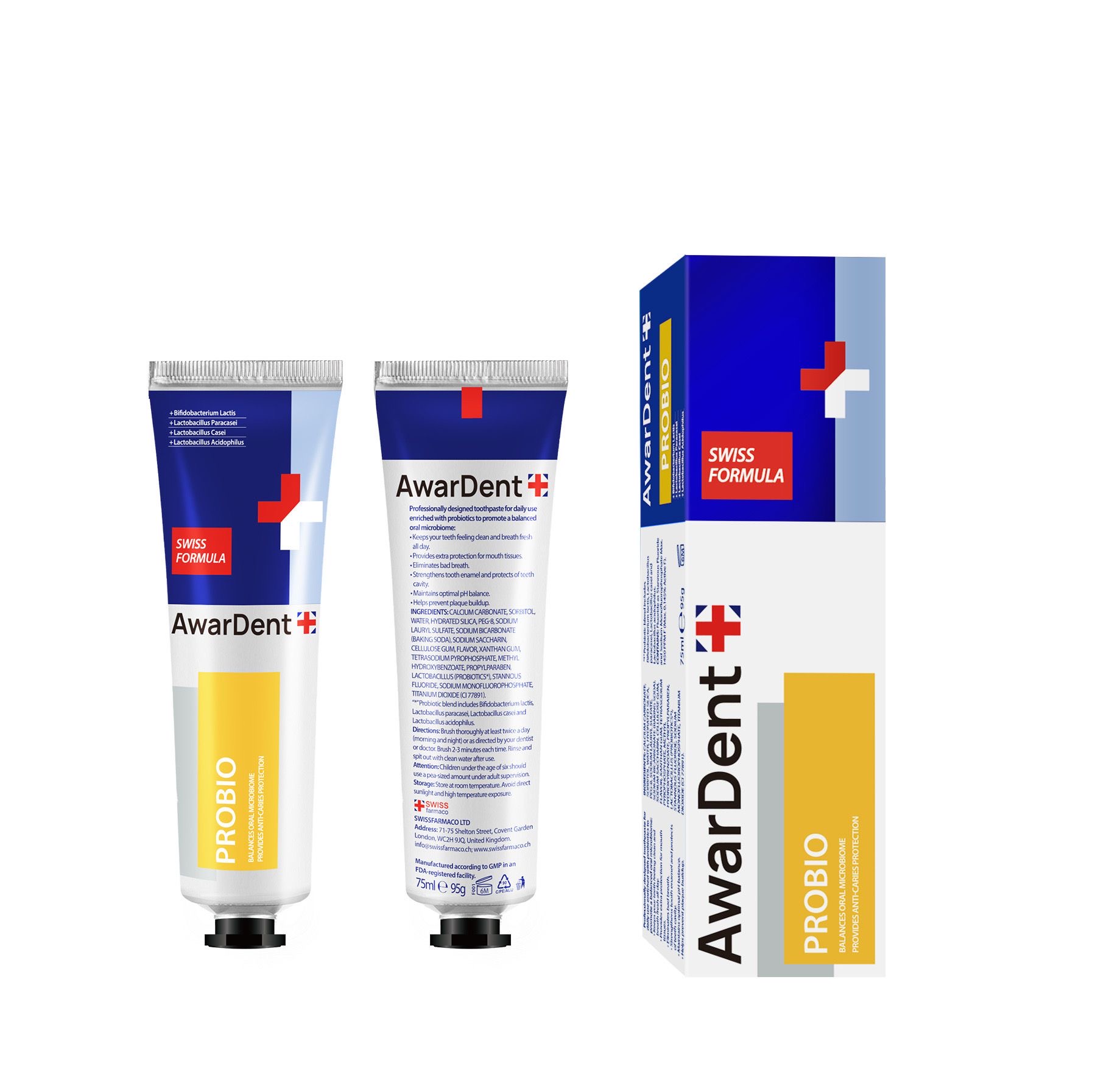 рендеринг Пробио Авардент Пробио, 75 мл — изображение 1